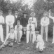 Спортивный стиль,игроки в крикет, 1920-е г.