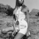 Модель Верушка в сафари, Vogue 1968 г.