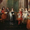 Антуан Дьё. Рождение герцога Бургундского в Версале, 1682 г.