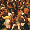 Питер Брейгель Младший свадебный танец, 1566 г.