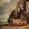 Луи Ленен. Возвращение с сенокоса. Франция, 1641 г.