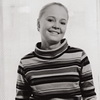 Мода СССР, водолазка в полоску. Актриса Наталья Белохвостикова,1970-е