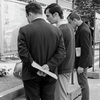 тиль советских людей. Москва, Площадь Революции, 1970 год