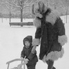 Советская мода, афганская дубленка. 1970-е