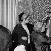 Советская мода, газовая косынка с люрексом, 1970-е