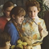Модное кримпленовое платье, журнал Работница, 1971 год