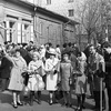  Мода СССР. Советские сапоги-чулки (слева), импортные сапоги-чулки (справа), 1974 год
